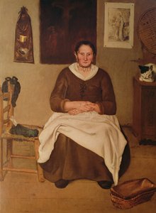 アーティストの母 作： Antonio de Puga